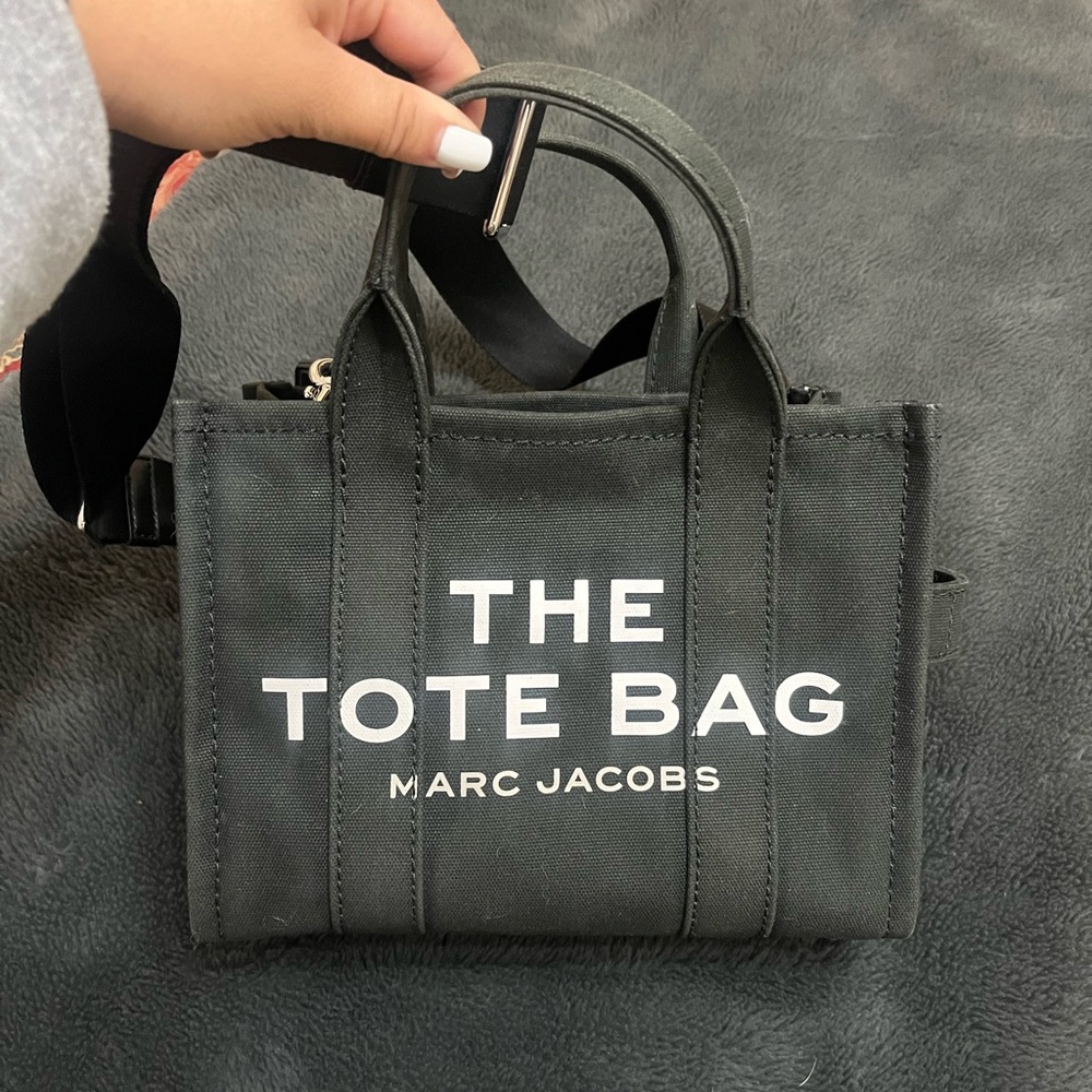 Small Black The Tote Bag